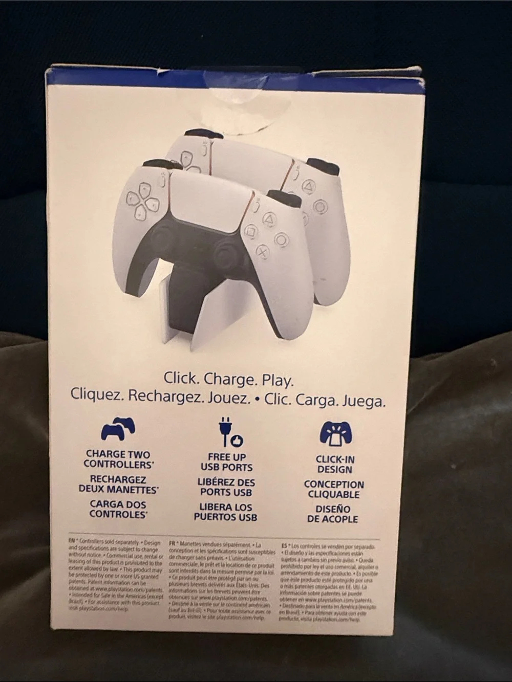 PlayStation five dual sense double charging station brand new unopened box